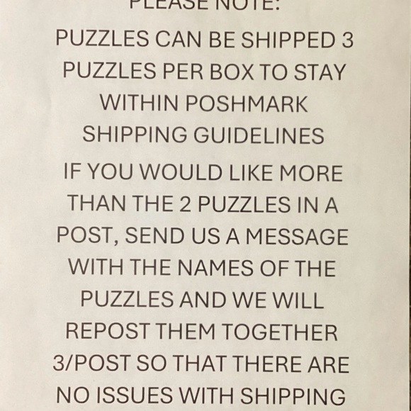 2 FOR 1!  BUFFALO CAT PUZZLES.  PLEASE LEAVE THE LID OFF & ELMER & LORETTA USED - Picture 5 of 5
